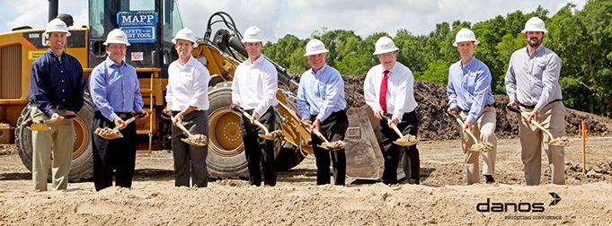 Danos Breaks Ground on Headquarters